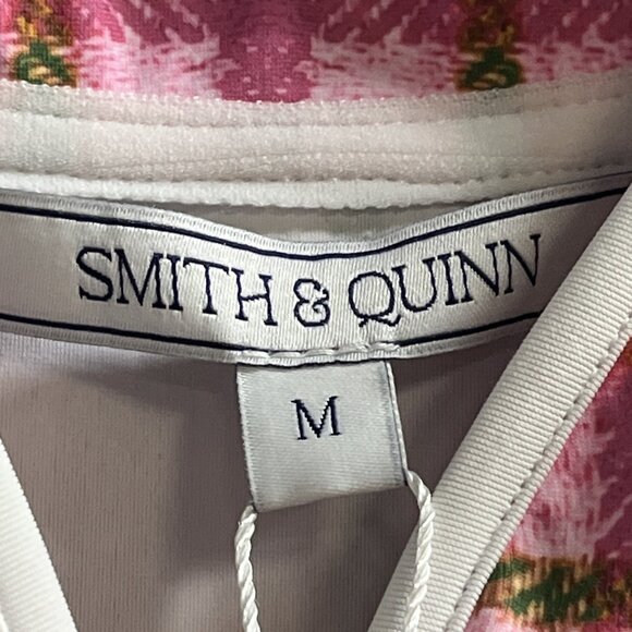 Smith & Quinn Mackenzie‎ Dress Womens M Pomegranate Plaid Pleated Mini Athletic - Picture 5 of 10